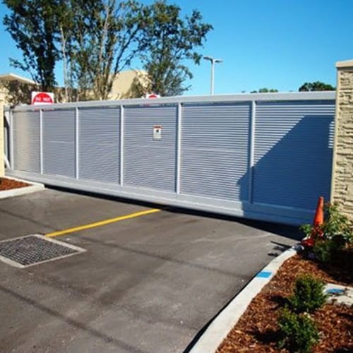 Aluminum Track Cantilever Gate